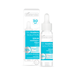 Bielenda Skin Academy Solution Serum Nawilżająco-Kojące 5% Kwas Hialuronowy 30ml