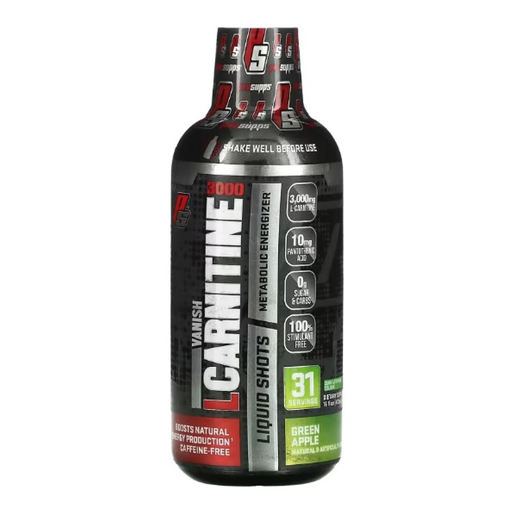 ProSupps L-Carnitine 3000, Green Apple - 473 ml.