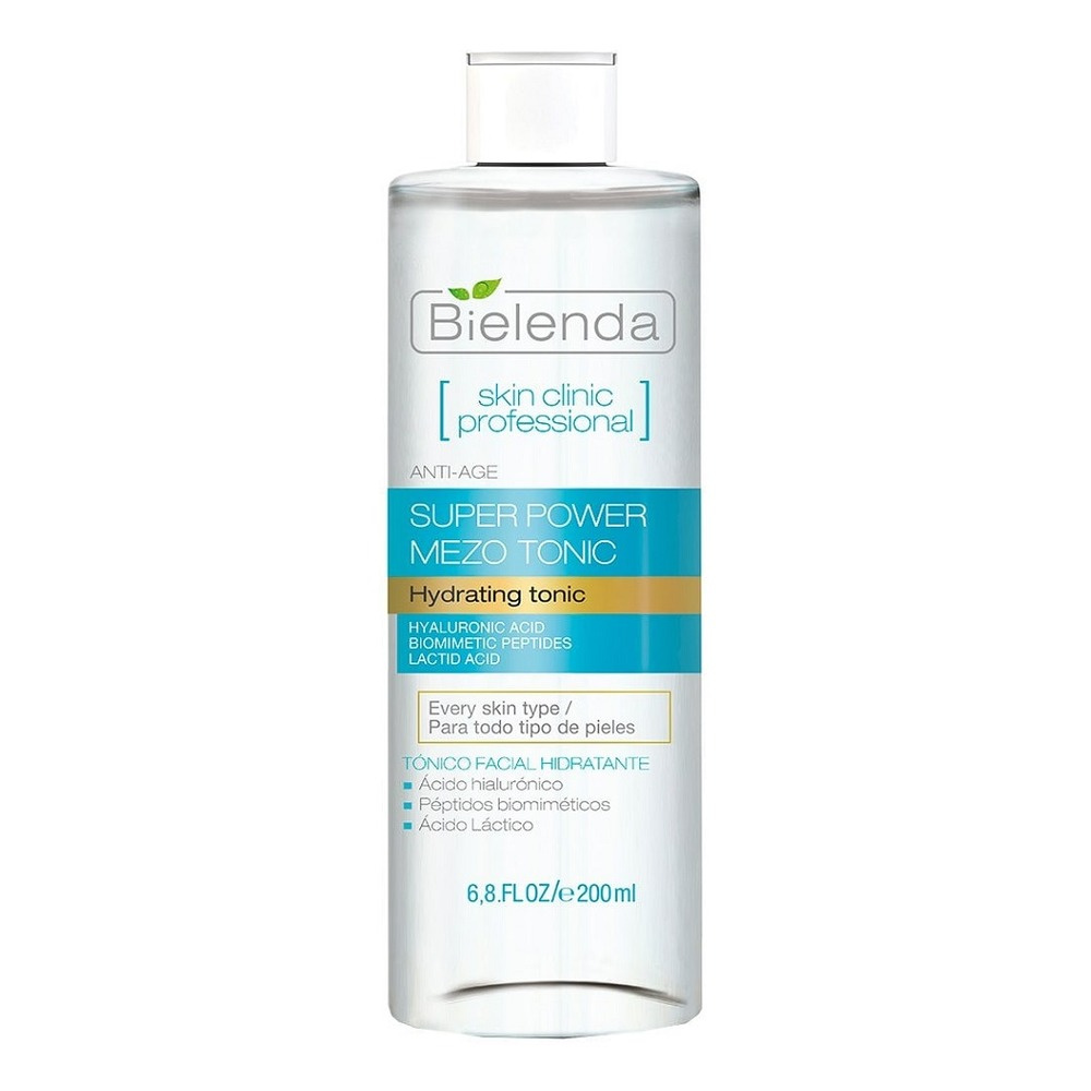 Bielenda Skin Clinic Super Mezo Nawilżający Tonik do Każdego Typu Cery 200ml