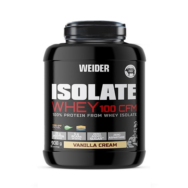Weider Isolate Whey 100 CFM, Vanilla Cream - 908g