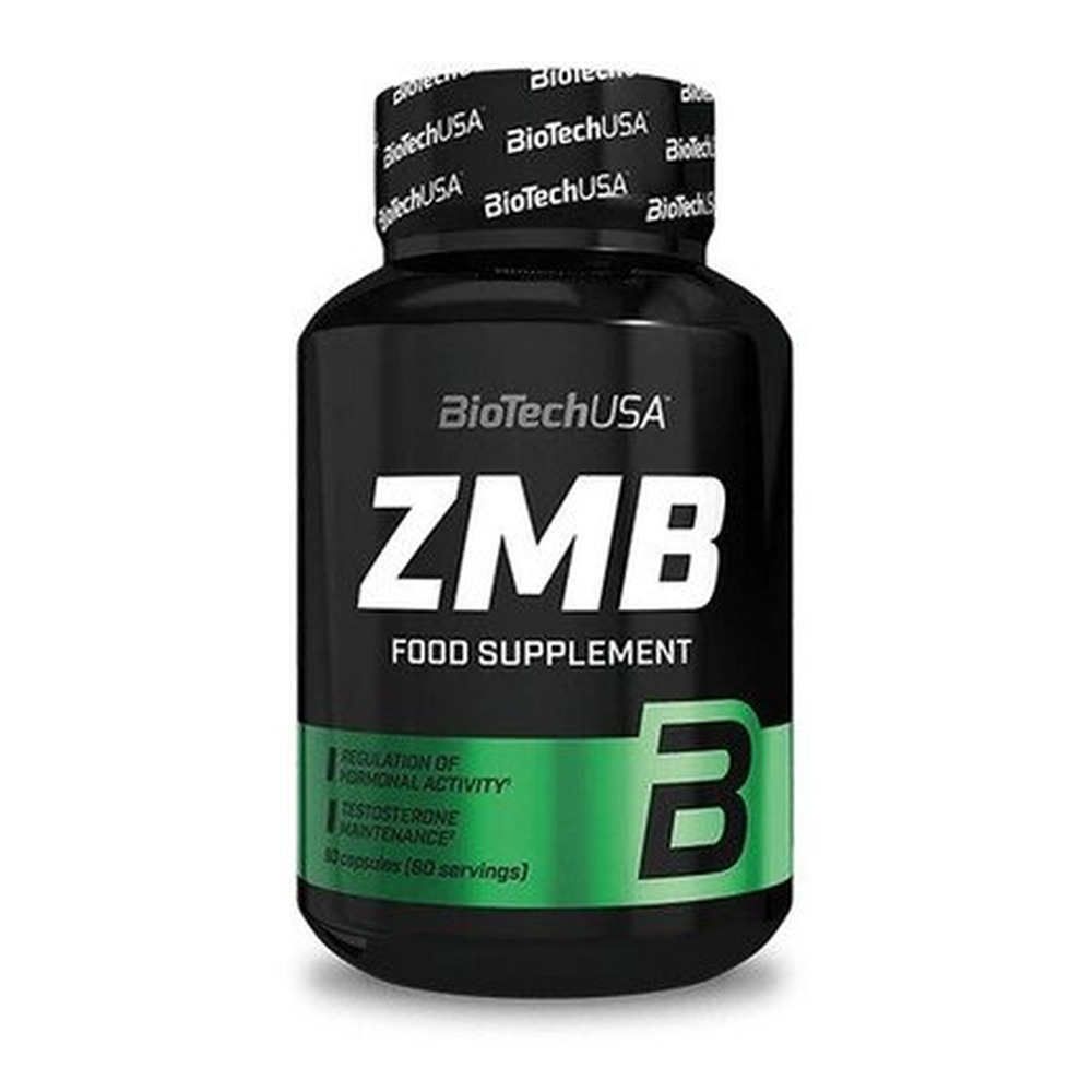BioTechUSA ZMB Kapsułki z cynkiem, magnezem i witaminą B6 60 kapsułek