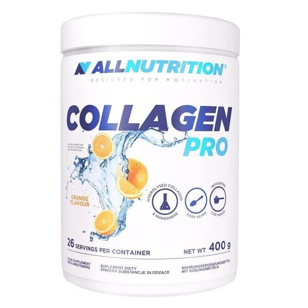 Allnutrition Collagen Pro Kolagen Hydrolizowany do Picia Orange 400g