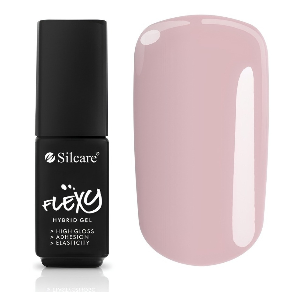 Silcare Flexy lakier hybrydowy UV/LED 168 Porcelain Nude 4.5g