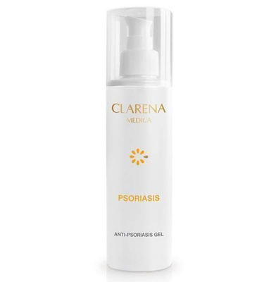Clarena Medica Anti Psoriasis Żel do Mycia Twarzy i Ciała na Łuszczycę 200ml