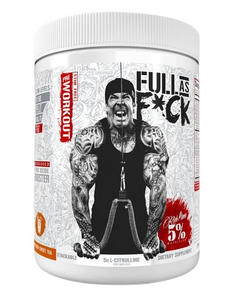 5% Nutrition Full As F*ck Legendary Series Przedtreningówka na Pompę Mięśniową 370g