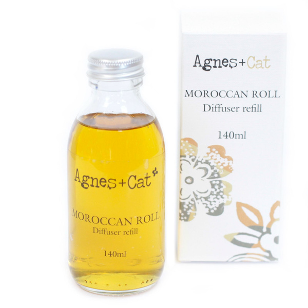 Agnes + Cat Reed Diffuser Refill - Moroccan Roll 150ml