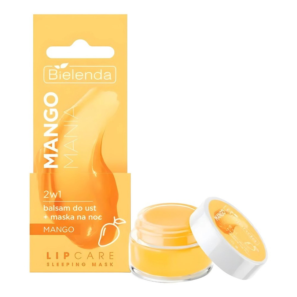 Bielenda Lip Care Mango Mania Regenerujący Balsam i Maska do Ust 2w1 10g
