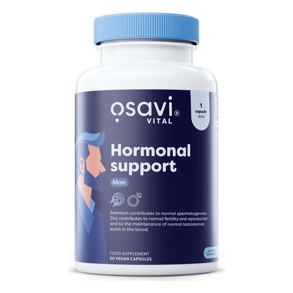 Osavi Wsparcie Hormonalne dla Mężczyzn 60 wegańskich kapsułek