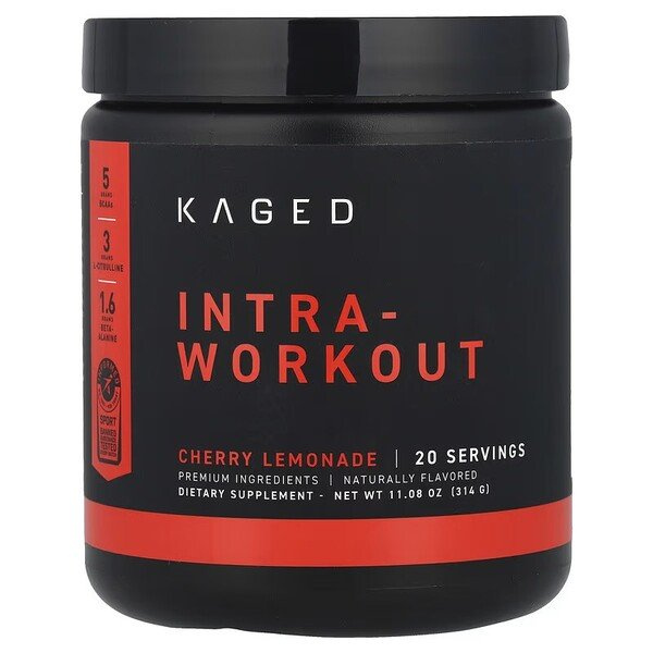 Kaged Muscle Intra-Workout Wiśniowa Lemoniada Suplement w Trakcie Treningu na Energię i Regenerację Mięśni 314g