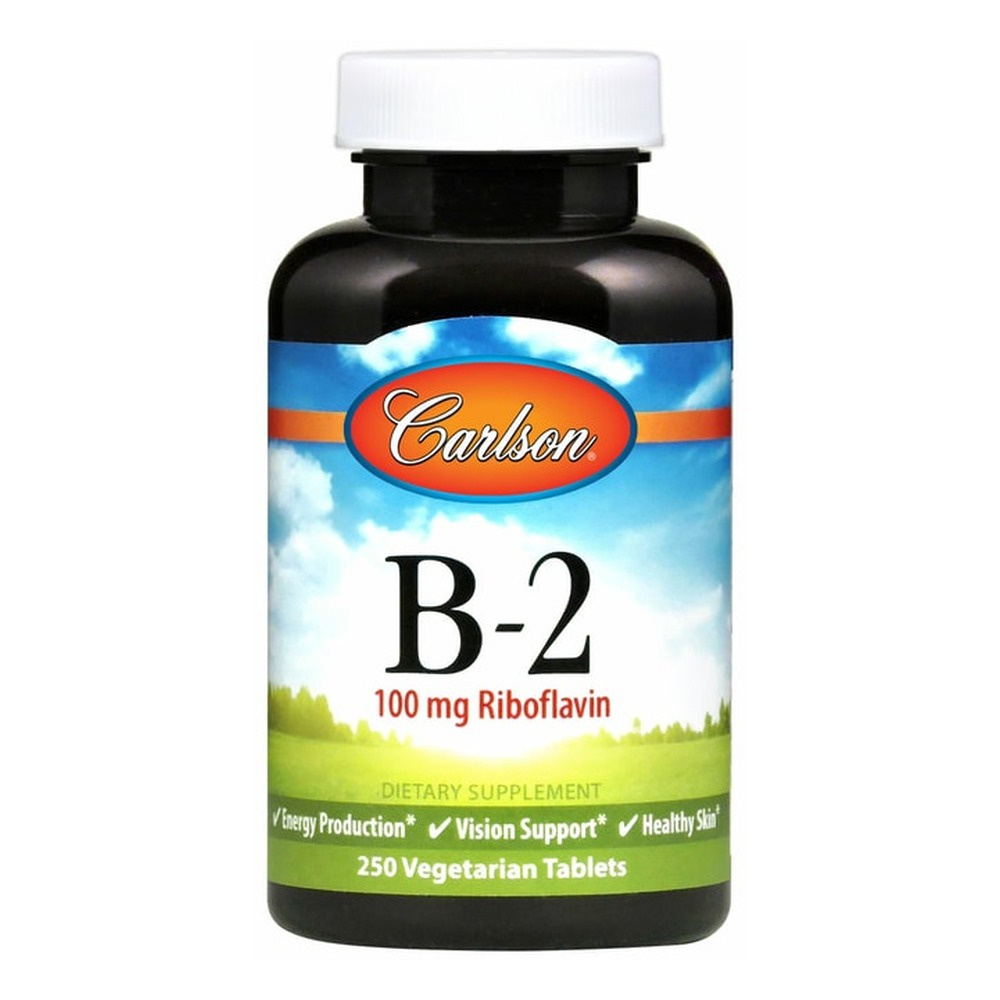 Vitamin B-2, 100mg - 100 vegetarian tablets