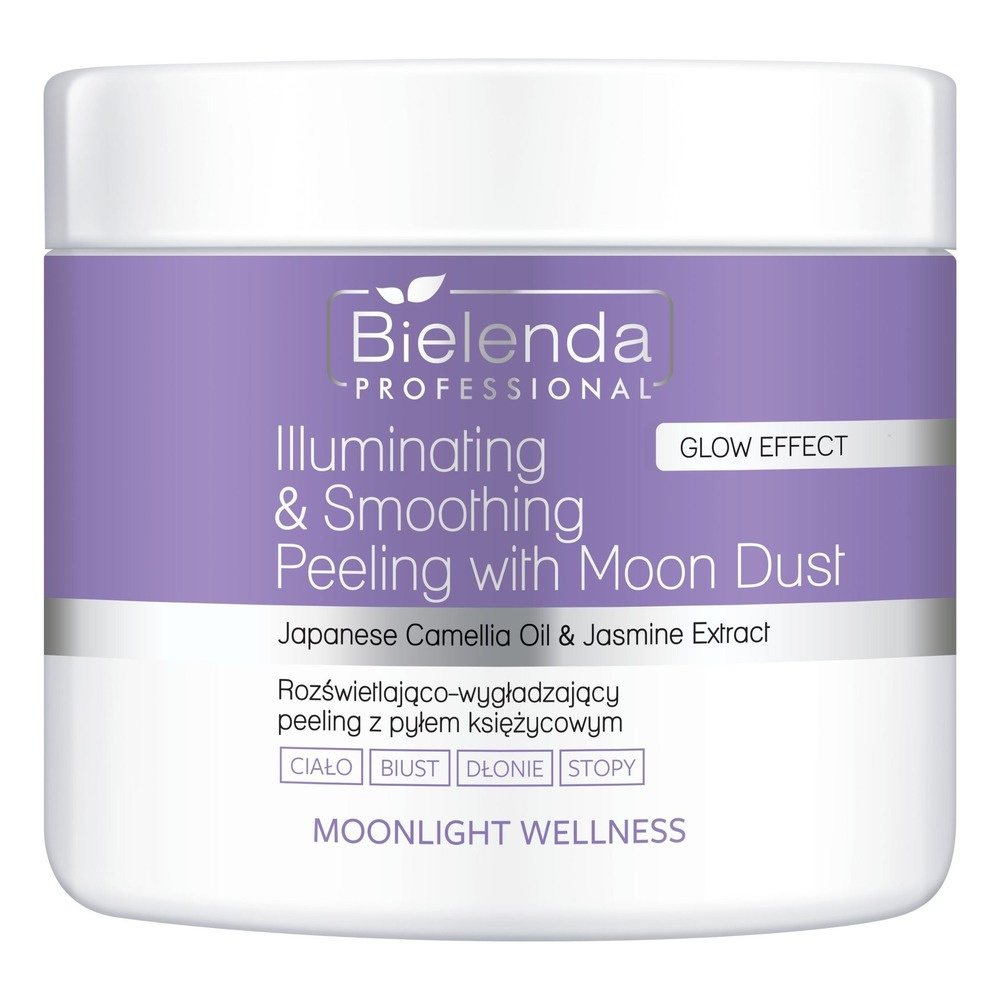 Bielenda Professional Moonlight Wellness Rozświetlająco-Wygładzający Peeling z Pyłem Księżycowym 500ml