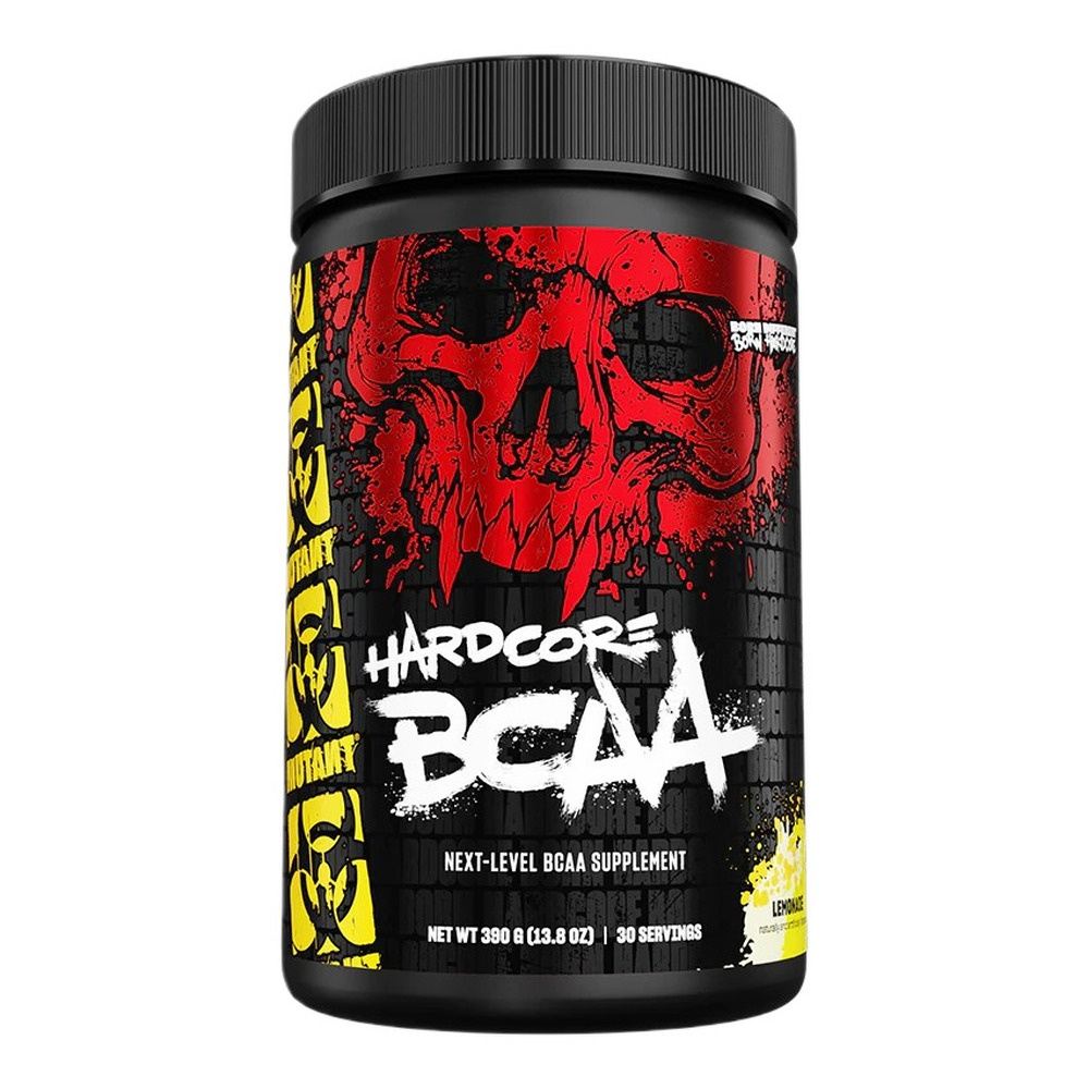 Mutant Hardcore BCAA w Proszku z Elektrolitami na Wydajność i Regenerację Smak Lemoniada 390g