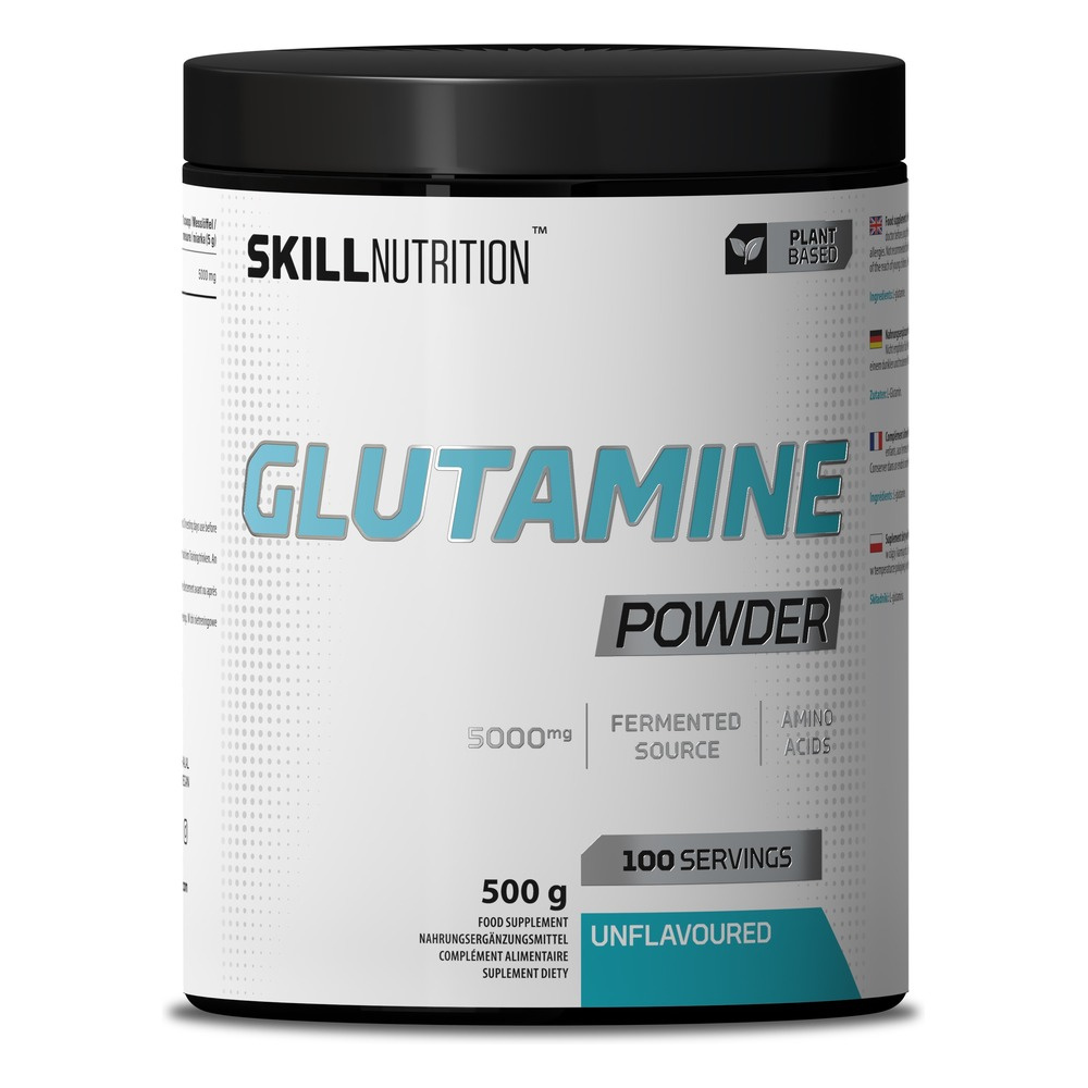 Skill Nutrition Glutamine Powder Czysta L Glutamina w Proszku 500g