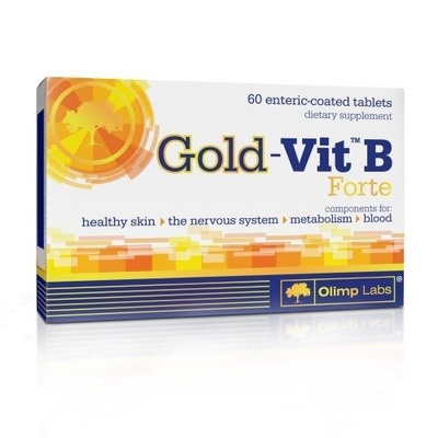 Olimp Gold Vit B Forte Kompleks Witamin z Grupy B 60 Tabletek