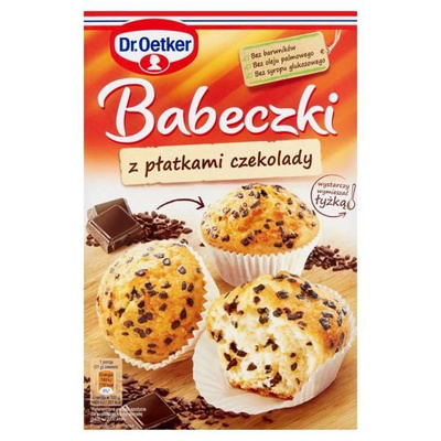 Dr. Oetker Babeczki z Płatkami Czekolady 300g