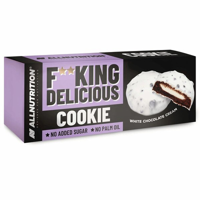 Allnutrition Fitking Delicious Cookie Kakaowe Ciasteczka bez dodatku cukru 128g