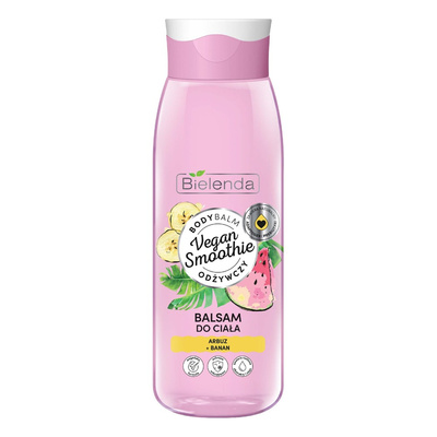 Bielenda Vegan Smoothie Odżywczy Balsam do Ciała Arbuz + Banan 400ml