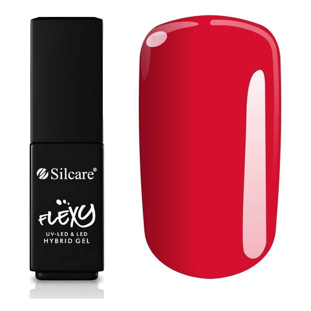Silcare Flexy lakier hybrydowy UV/LED 126 Red Currant 4.5g
