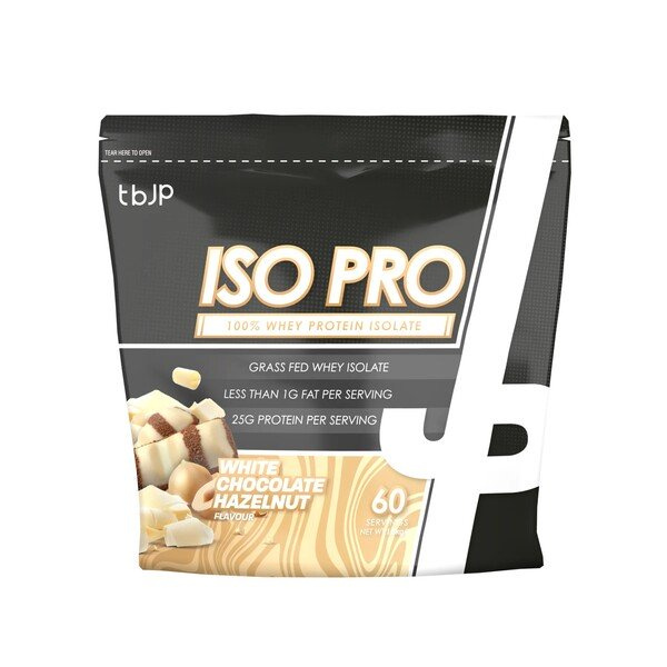 Trained by JP Iso Pro, White Chocolate Hazelnut - 1800g
