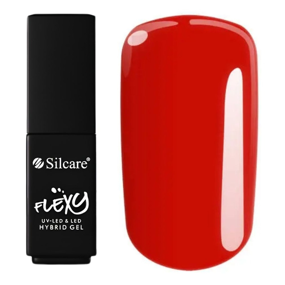 Silcare Flexy lakier hybrydowy UV/LED 288 Ruby Heart 4.5g