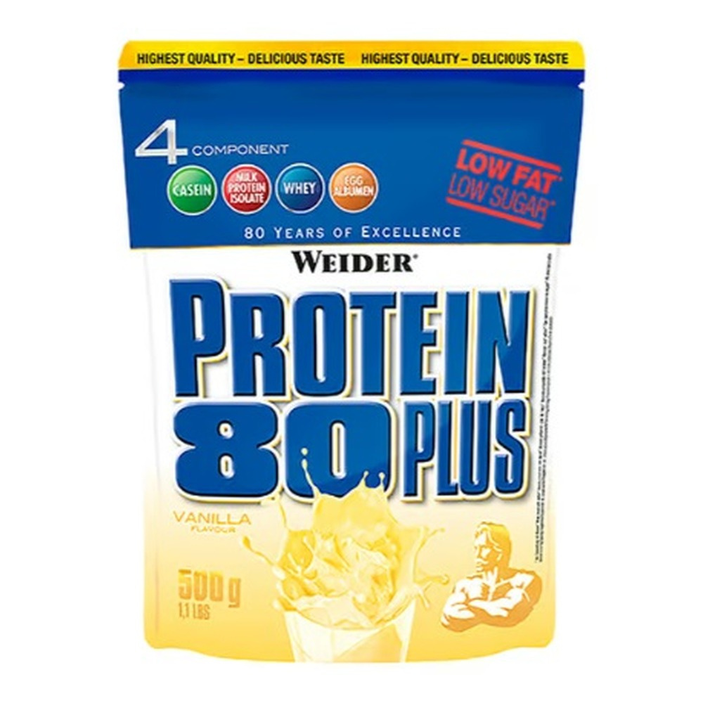 Weider Protein 80 Plus, Vanilla - 500g