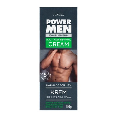 Joanna Power Men Krem do Depilacji Ciała dla Mężczyzn 150g