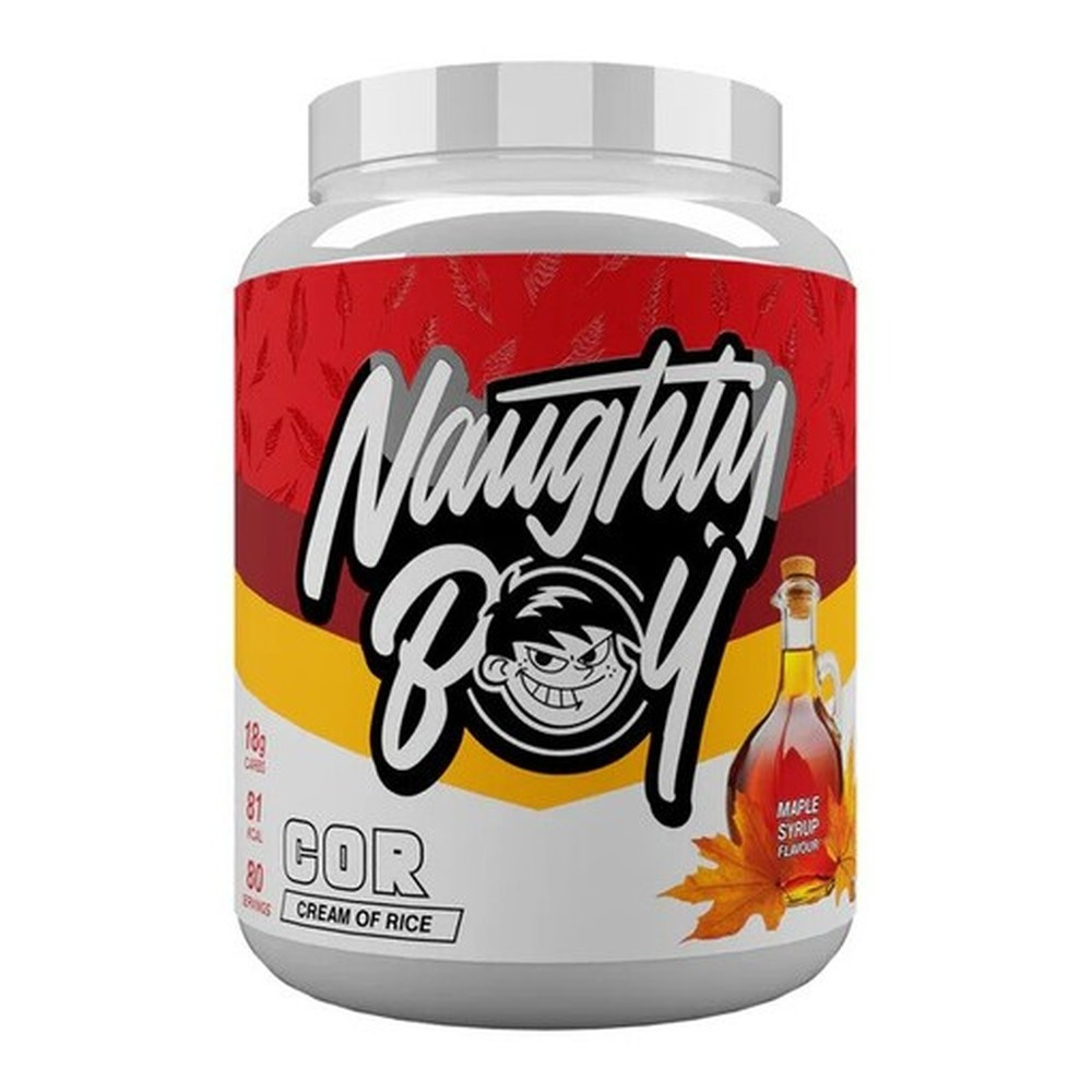 Naughty Boy Cream of Rice Krem Ryżowy o Smaku Syropu Klonowego Źródło Węglowodanów 2000g