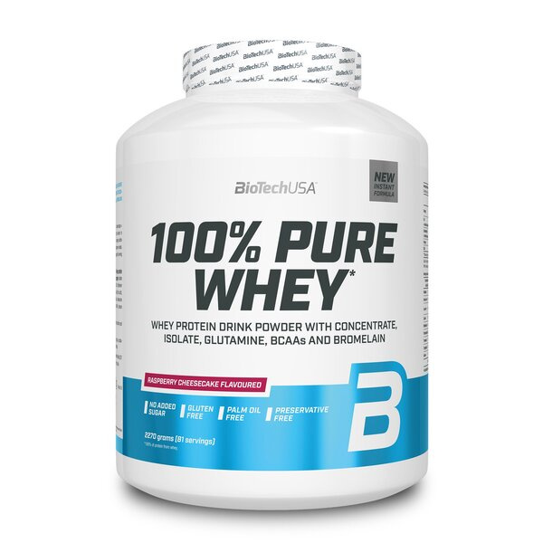 100% Pure Whey, Cookies & Cream - 2270g