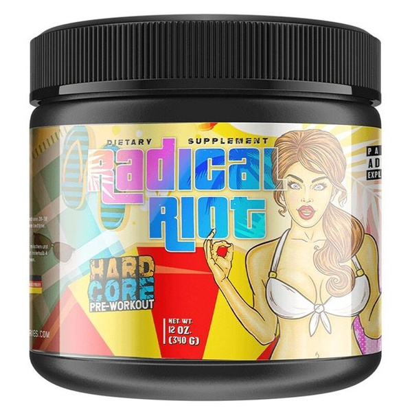 American Supps Radical Riot V3 Przedtreningówka na Skupienie Moc i Energię 340g