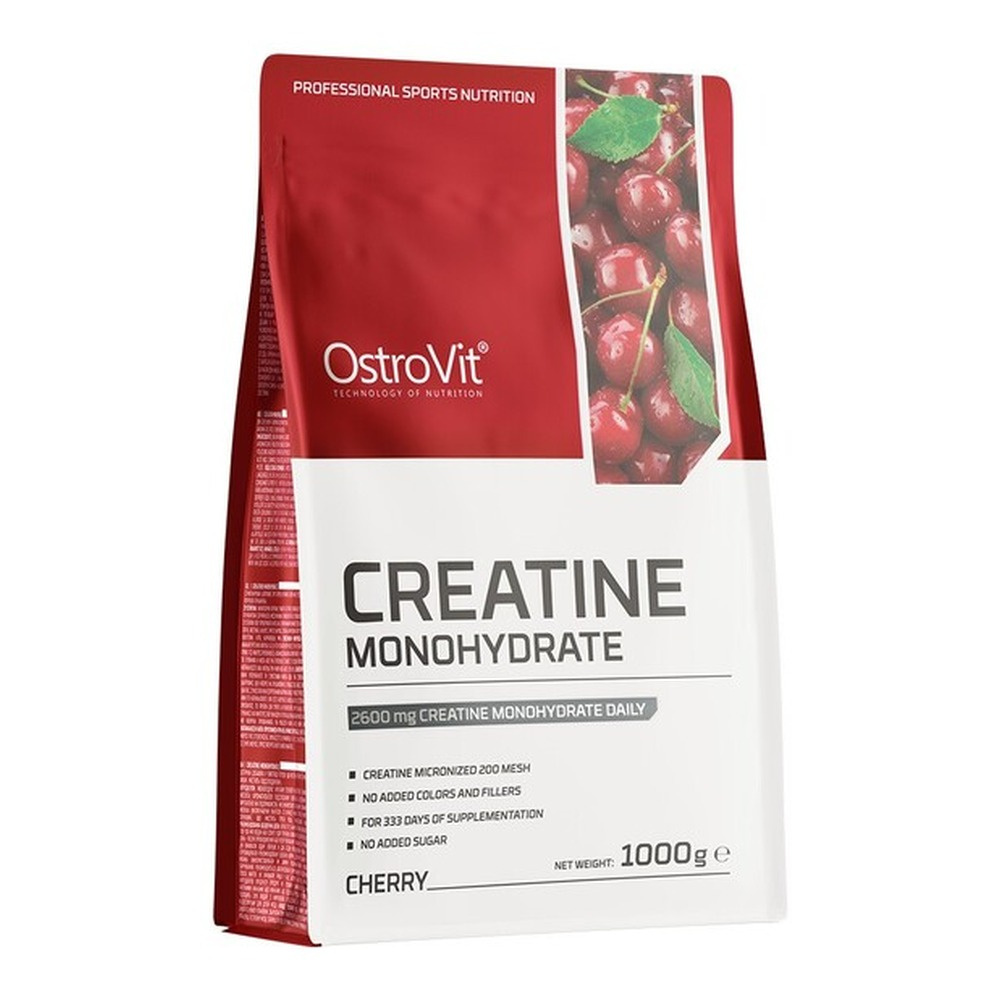 OstroVit Creatine Monohydrate, Cherry - 1000g