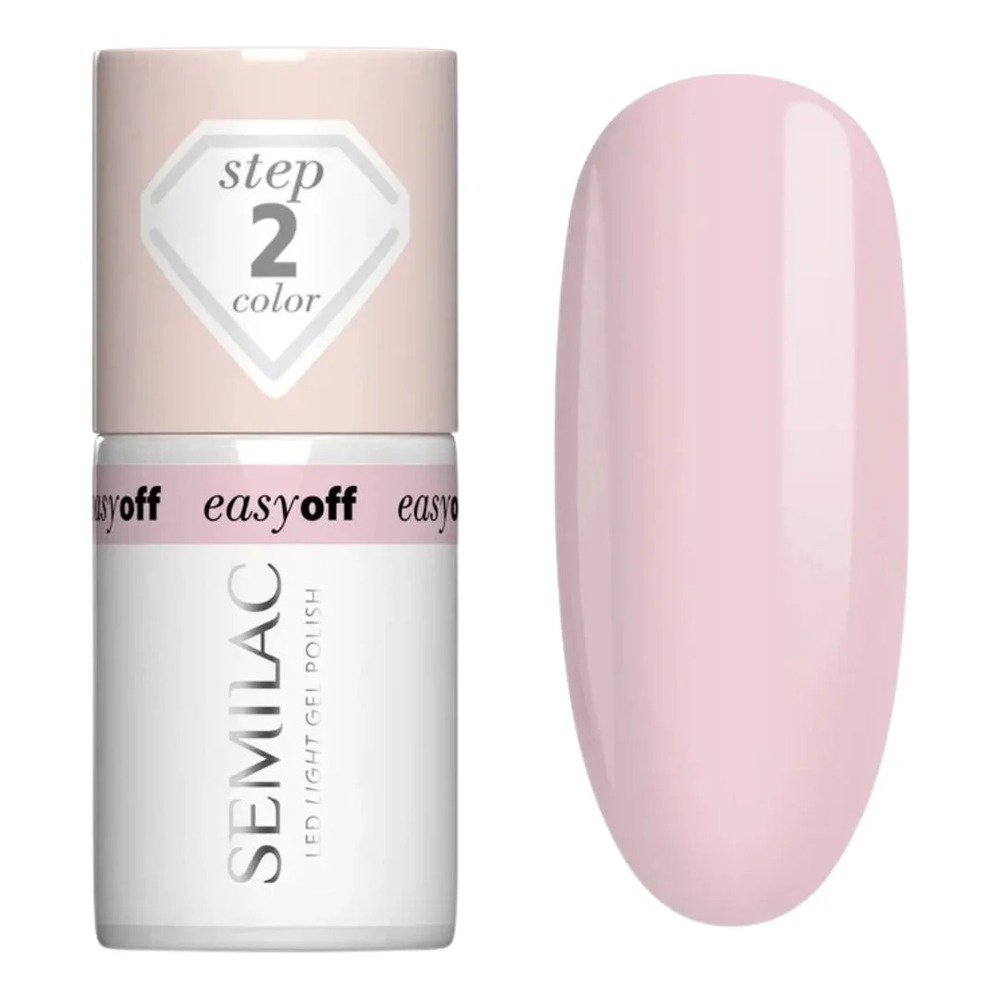 Semilac Easy Off Lakier Hybrydowy 011 Pink Marshmallow 7ml