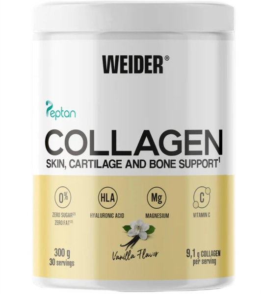 Weider Collagen, Vanilla - 300g