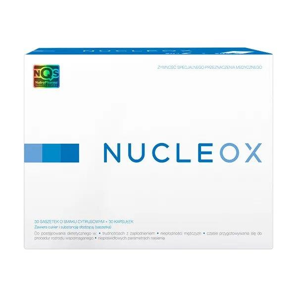Nutro Pharma Nucleox Pro dla Mężczyzn Planujących Ojcostwo 30 Saszetek + 30 Kapsułek