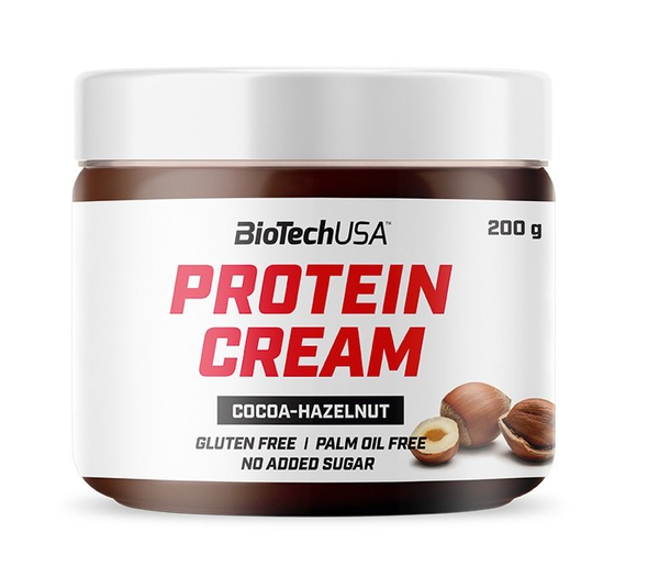 BioTechUSA Protein Cream Krem Białkowy Kakaowo-Orzechowy 200g