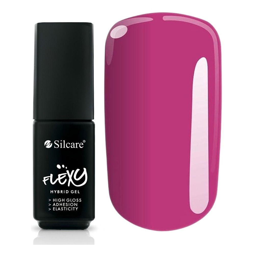 Silcare Flexy lakier hybrydowy UV/LED 35 Raspberry Velvet 4.5g