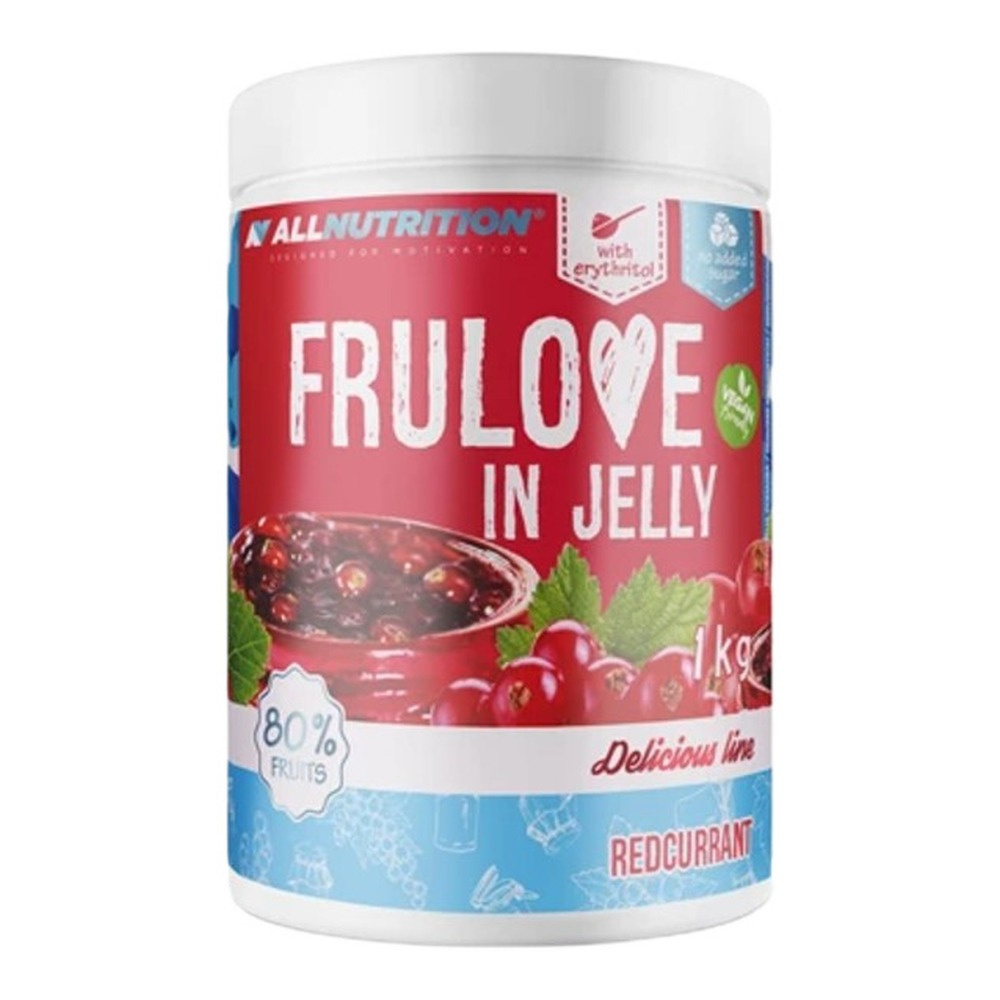Allnutrition Frulove In Jelly Porzeczka Owoce w Żelu Bez Cukru Do Deserów 1000g