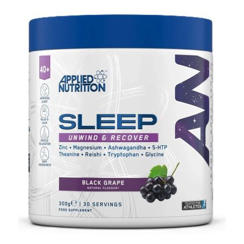 Applied Nutrition Agewell 40+ Sleep Suplement na Sen dla Osób Powyżej 40 Roku Życia Czarne Winogrono 300g
