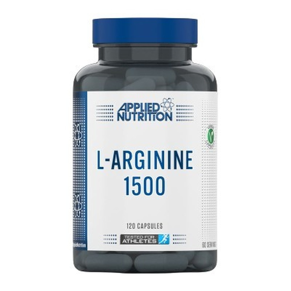 Applied Nutrition L-Arginina 1500 Suplement z Aminokwasem 120 Kapsułek