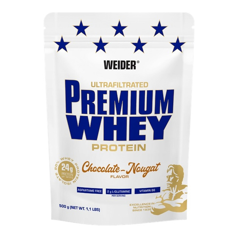 Weider Premium Whey, Chocolate Nougat - 500g