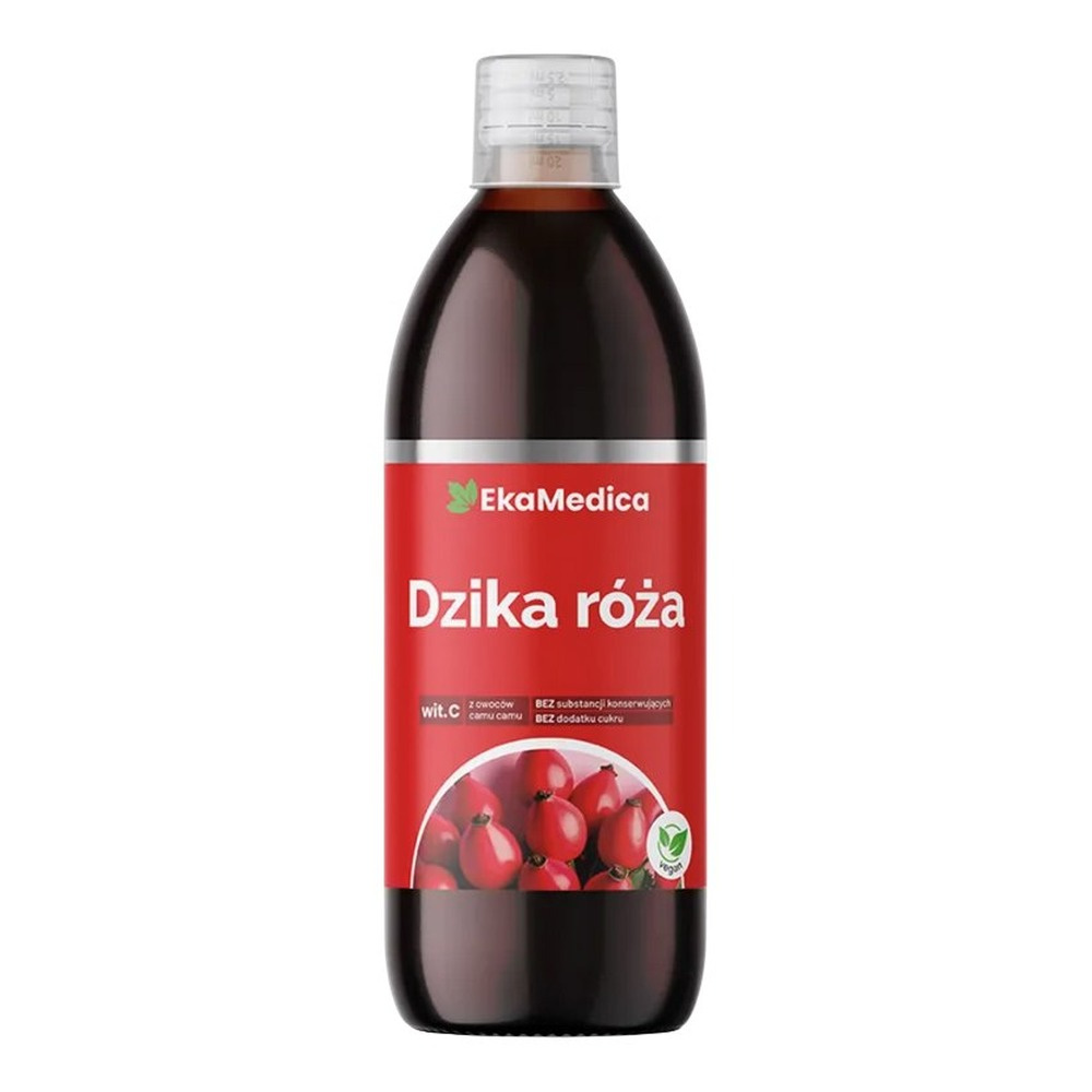 EkaMedica Sok z Dzikiej Róży 500 ml