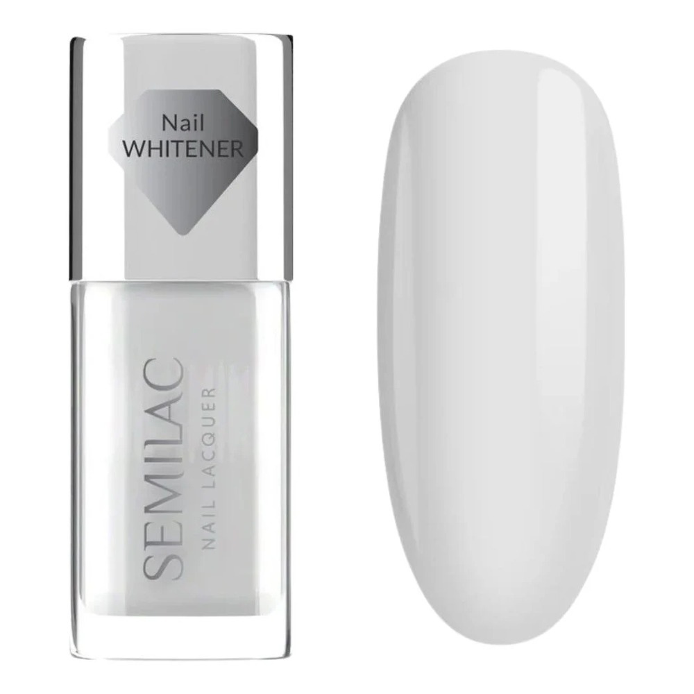 Semilac Classic Lakier Klasyczny 100 Nail Whitener 9ml