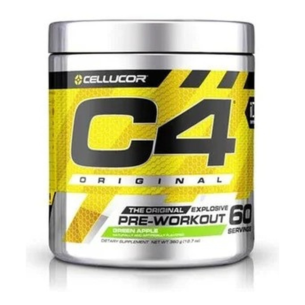Cellucor C4 Original Przedtreningówka o Smaku Zielonego Jabłka Na Energię i Skupienie 396g