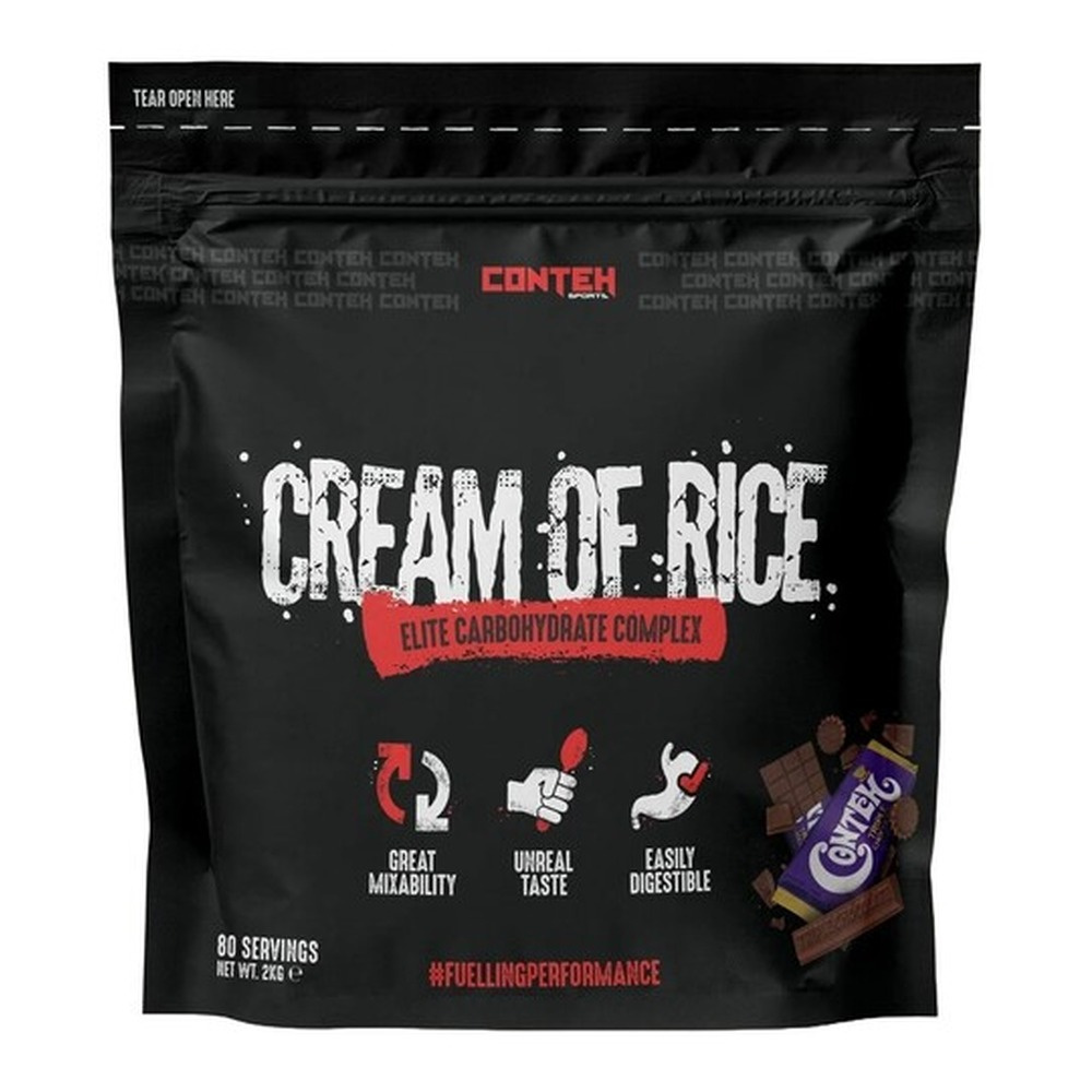 Conteh Sports Cream of Rice Potrójna Czekolada Elitarny Kompleks Węglowodanów dla Sportowców 2000g