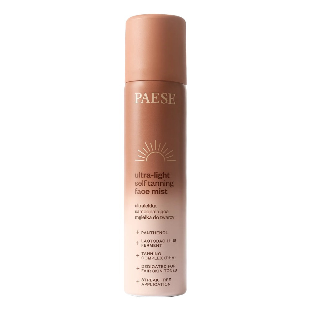 Paese Ultra-Light Samoopalająca Mgiełka Do Twarzy 75ml