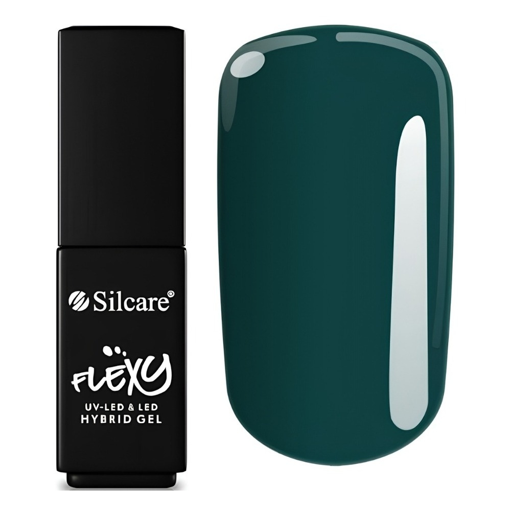 Silcare Flexy lakier hybrydowy UV/LED 151 Emerald 4.5g