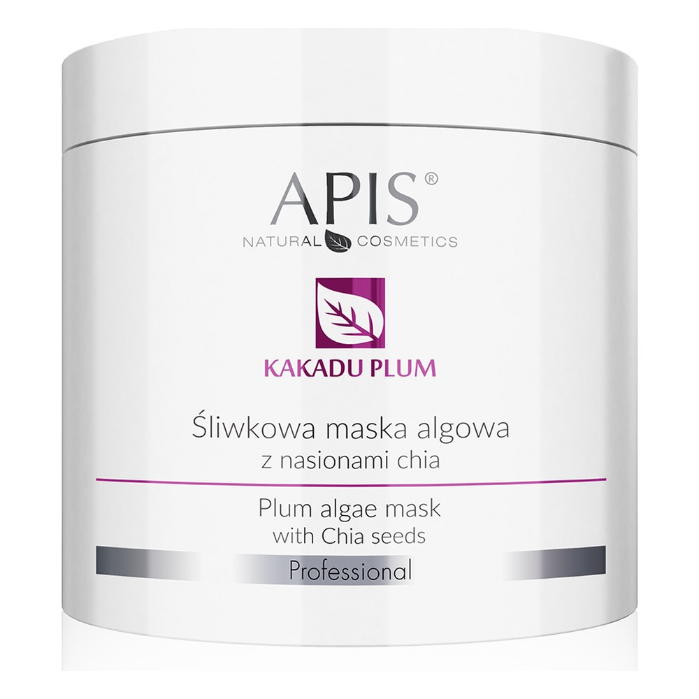 Apis Professional Śliwkowa Maska Algowa z Nasionami Chia 200g