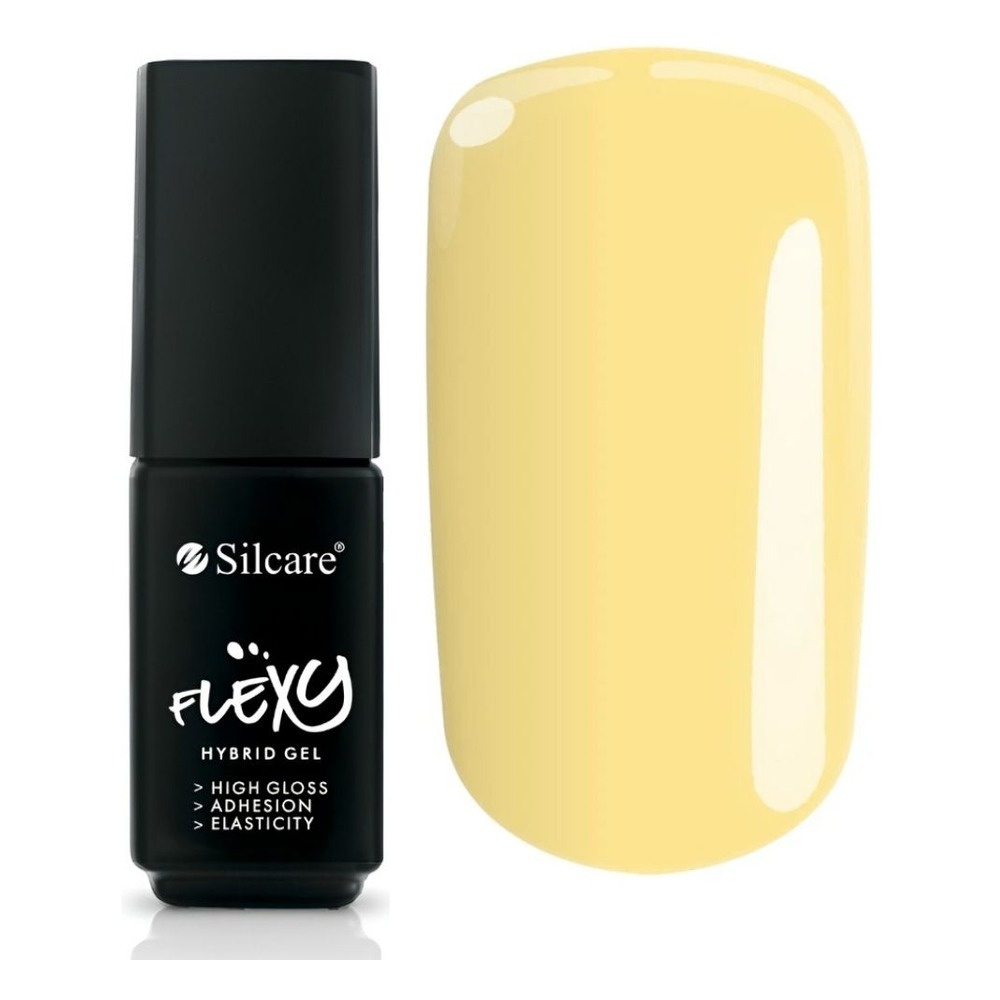Silcare Flexy lakier hybrydowy UV/LED 102 Pastel Vanilla 4.5g