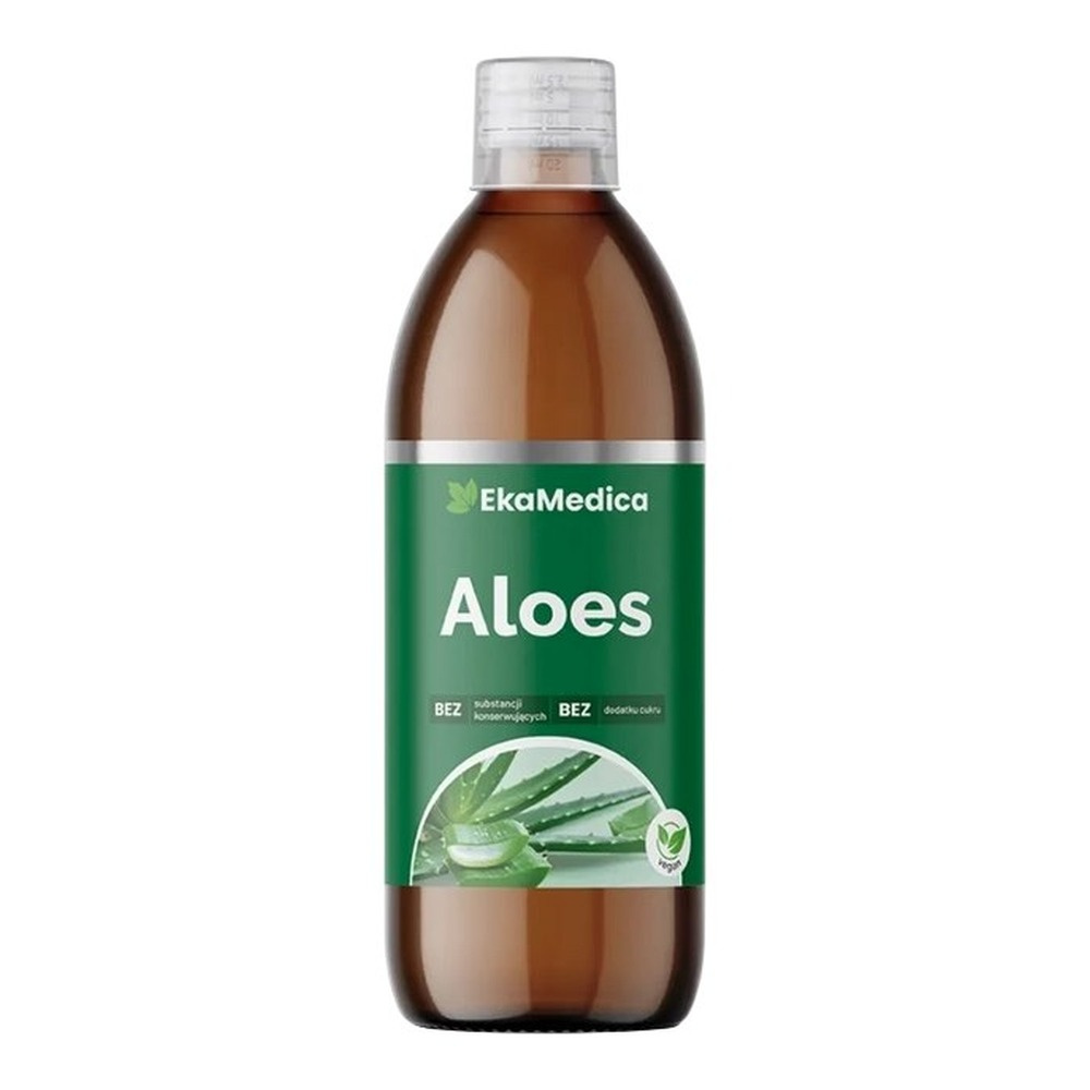 EkaMedica Naturalny 100% Sok z Aloesu 500ml