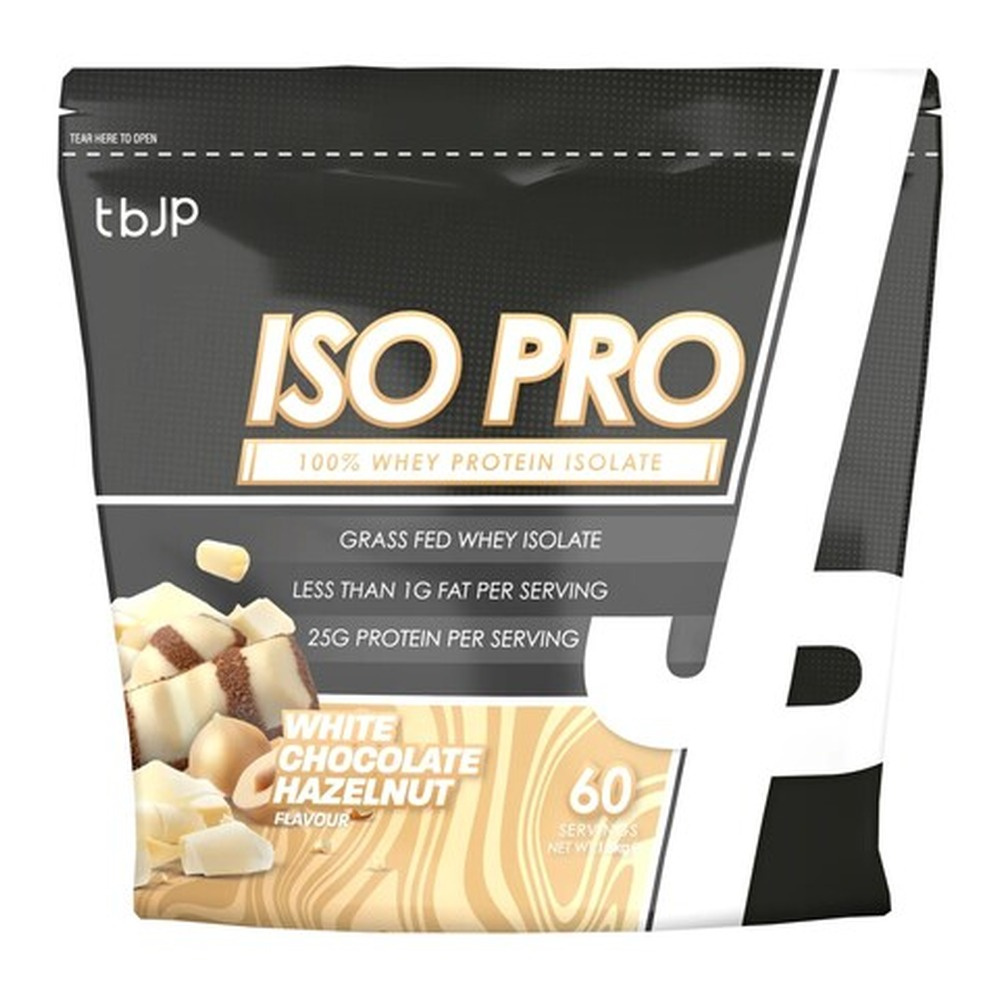 Trained by JP Iso Pro, White Chocolate Hazelnut - 1800g