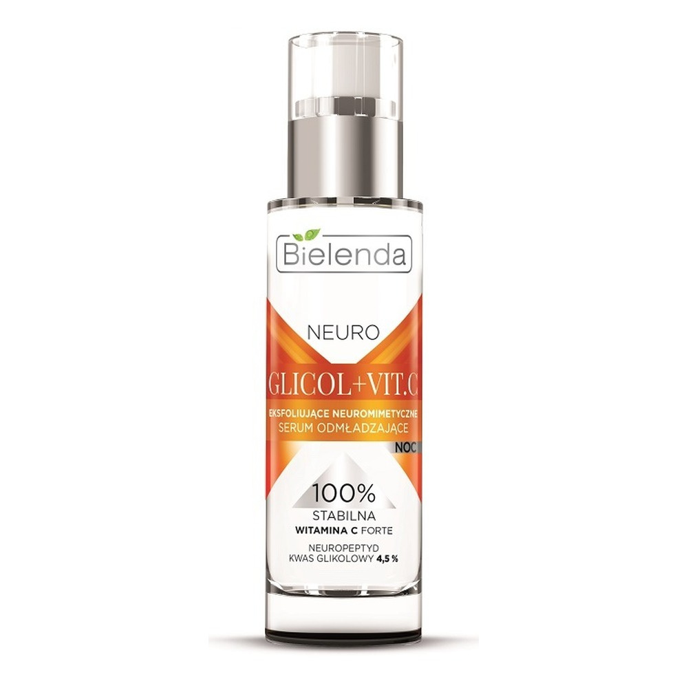 Bielenda Neuro Glicol Eksfoliujące Serum Odmładzające na Noc z Witaminą C 30ml
